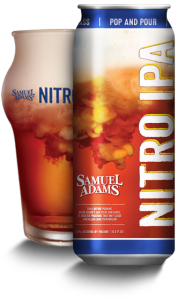 Nitro IPA from Sam Adams at The Waiting Room in St. Louis, Missouri